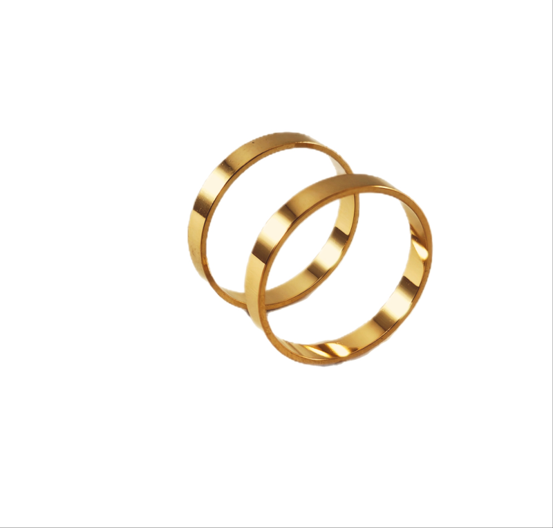 Aliança em Ouro 18k Reta 2,00mm